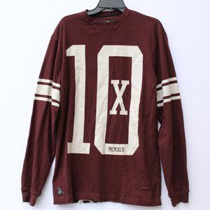 10 Deep | Long Sleeve Shirt | Size L | Maroon